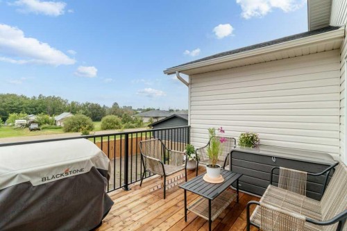 18 Fawn Meadows Drive, Delburne, AB - Outdoor With Deck Patio Veranda With Exterior