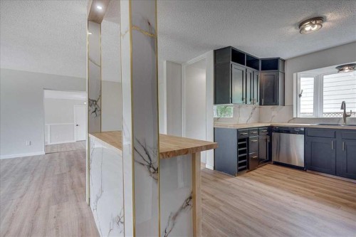 3 Armstrong Close, Red Deer, AB - Indoor Photo Showing Kitchen With Upgraded Kitchen