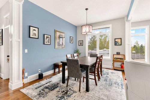 77 Grove Close, Red Deer, AB - Indoor Photo Showing Dining Room