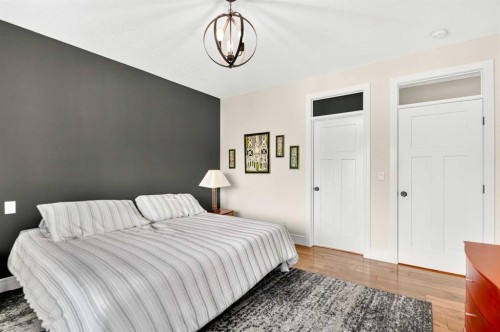 77 Grove Close, Red Deer, AB - Indoor Photo Showing Bedroom
