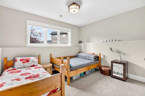 77 Grove Close, Red Deer, AB - Indoor Photo Showing Bedroom