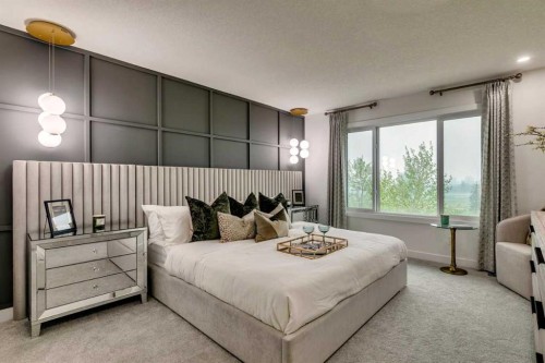 59 Creekside Rise Sw, Calgary, AB - Indoor Photo Showing Bedroom