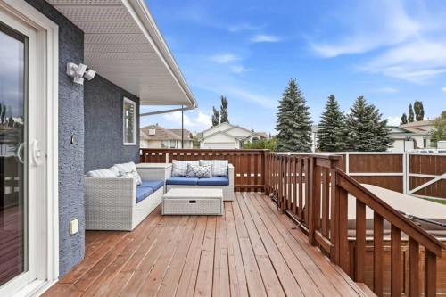 2 Denmark Crescent, Red Deer, AB - Outdoor With Deck Patio Veranda With Exterior