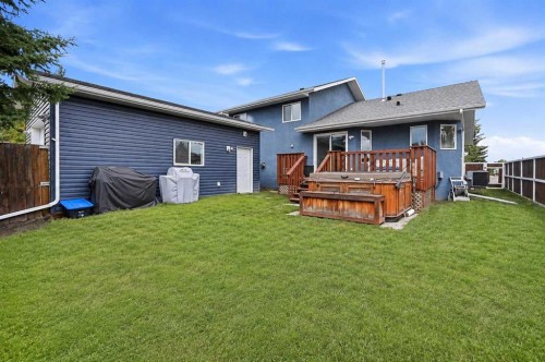 2 Denmark Crescent, Red Deer, AB - Outdoor With Deck Patio Veranda With Exterior