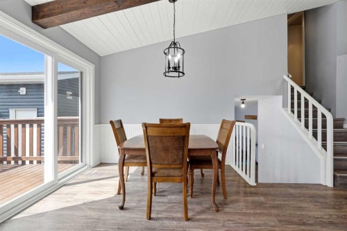 2 Denmark Crescent, Red Deer, AB - Indoor Photo Showing Dining Room