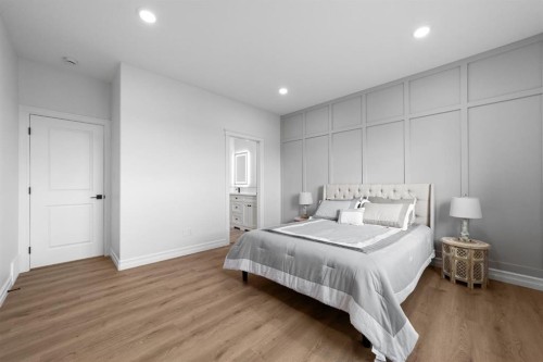 5737 55 Avenue, Camrose, AB - Indoor Photo Showing Bedroom