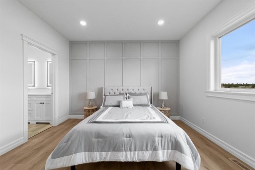 5737 55 Avenue, Camrose, AB - Indoor Photo Showing Bedroom