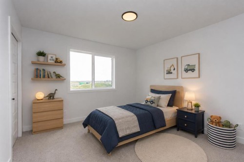 5 Beacon Hill Drive, Sylvan Lake, AB - Indoor Photo Showing Bedroom