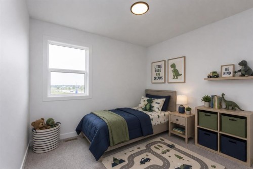 5 Beacon Hill Drive, Sylvan Lake, AB - Indoor Photo Showing Bedroom