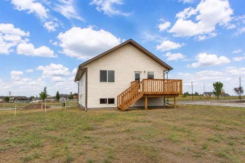 5 Beacon Hill Drive, Sylvan Lake, AB - Outdoor With Deck Patio Veranda