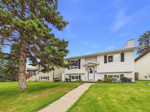 42 Greenham Drive, Red Deer, AB - Outdoor With Facade