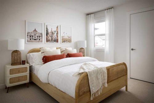 59 Annette Green Nw, Calgary, AB - Indoor Photo Showing Bedroom
