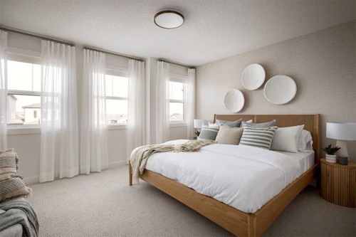59 Annette Green Nw, Calgary, AB - Indoor Photo Showing Bedroom