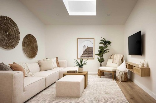 59 Annette Green Nw, Calgary, AB - Indoor Photo Showing Living Room