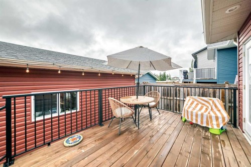 146 Morris Court, Blackfalds, AB - Outdoor With Deck Patio Veranda With Exterior