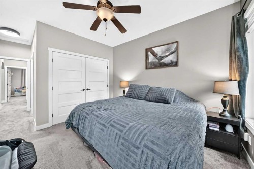 146 Morris Court, Blackfalds, AB - Indoor Photo Showing Bedroom