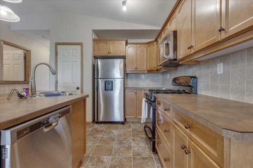 44 Osler Crescent, Red Deer, AB - Indoor Photo Showing Kitchen