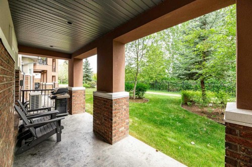 109-5213 61 Street, Red Deer, AB - Outdoor With Deck Patio Veranda With Exterior