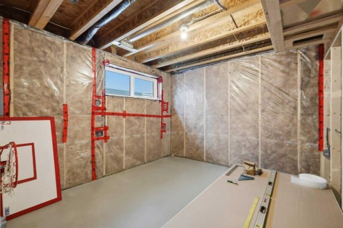64 Henderson Crescent, Penhold, AB - Indoor Photo Showing Basement