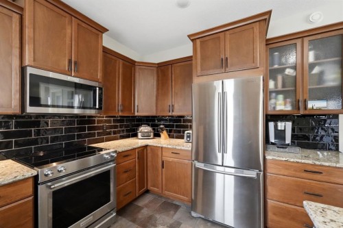 62 Traptow Close, Red Deer, AB - Indoor Photo Showing Kitchen With Stainless Steel Kitchen