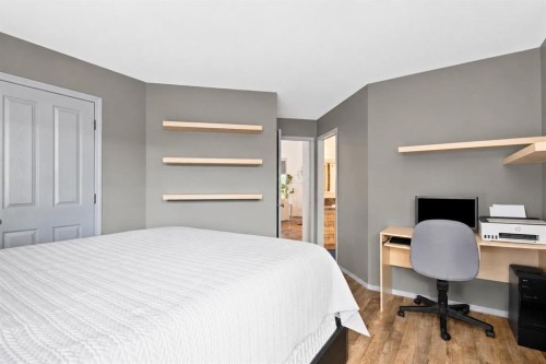 132 Downing Close, Red Deer, AB - Indoor Photo Showing Bedroom