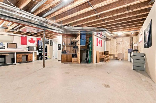132 Downing Close, Red Deer, AB - Indoor Photo Showing Basement