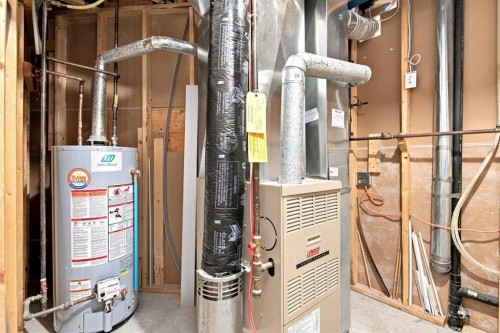 132 Downing Close, Red Deer, AB - Indoor Photo Showing Basement