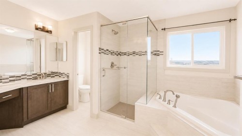 78 Cranarch View Se, Calgary, AB - Indoor Photo Showing Bathroom