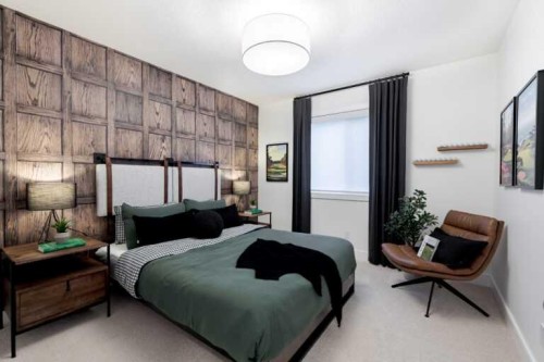 43 Marmot Grove Nw, Calgary, AB - Indoor Photo Showing Bedroom