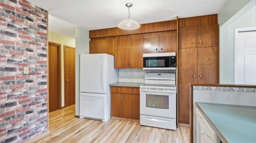 5107 58 Street, Camrose, AB - Indoor Photo Showing Kitchen