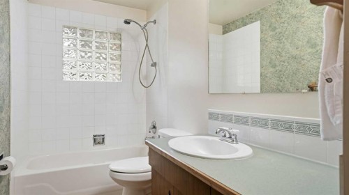 5107 58 Street, Camrose, AB - Indoor Photo Showing Bathroom