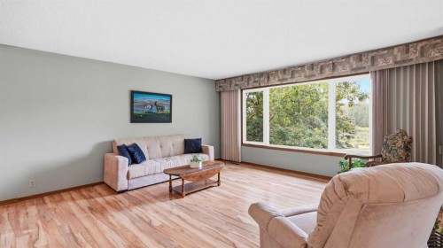 5107 58 Street, Camrose, AB - Indoor Photo Showing Living Room