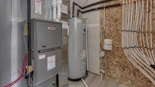 210 Athens Road, Blackfalds, AB - Indoor Photo Showing Basement