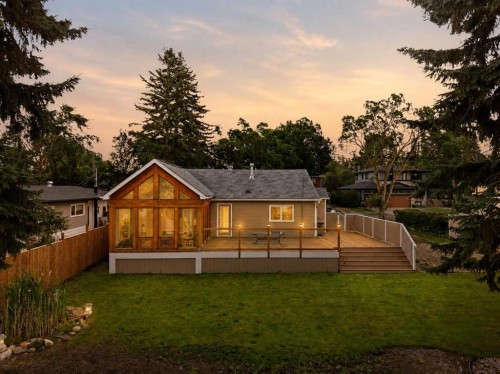 3742 44 Avenue, Red Deer, AB - Outdoor With Deck Patio Veranda