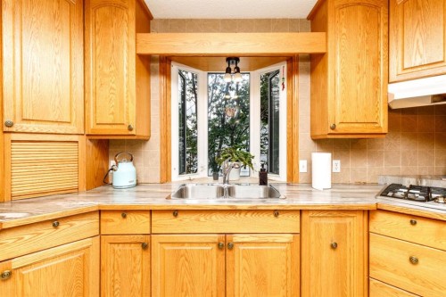 60 Gehrke Close, Red Deer, AB - Indoor Photo Showing Kitchen With Double Sink