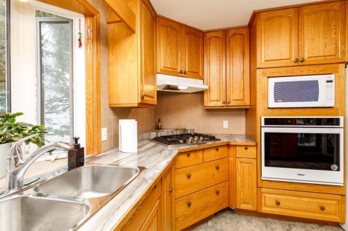 60 Gehrke Close, Red Deer, AB - Indoor Photo Showing Kitchen With Double Sink