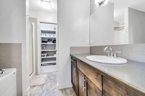 210 Viscount Drive, Red Deer, AB - Indoor Photo Showing Bathroom