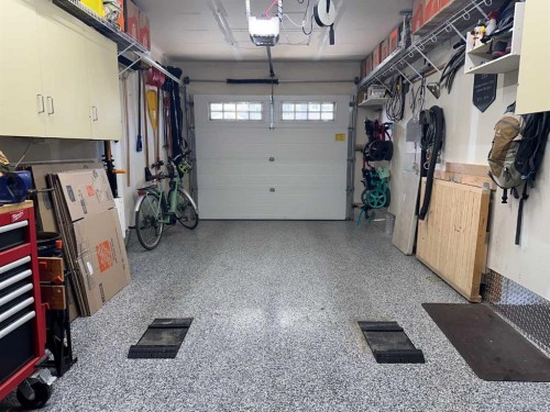 33 Gair Close, Red Deer, AB - Indoor Photo Showing Garage