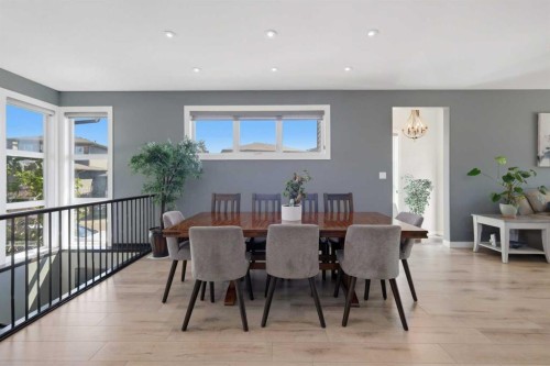 73 Lalor Drive, Red Deer, AB - Indoor Photo Showing Dining Room