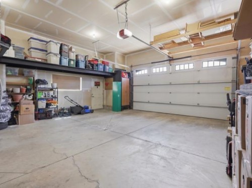 73 Lalor Drive, Red Deer, AB - Indoor Photo Showing Garage
