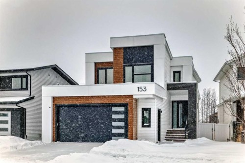 153 Emerald Drive, Red Deer, AB - Outdoor With Facade