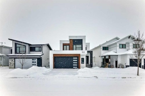 153 Emerald Drive, Red Deer, AB - Outdoor With Facade