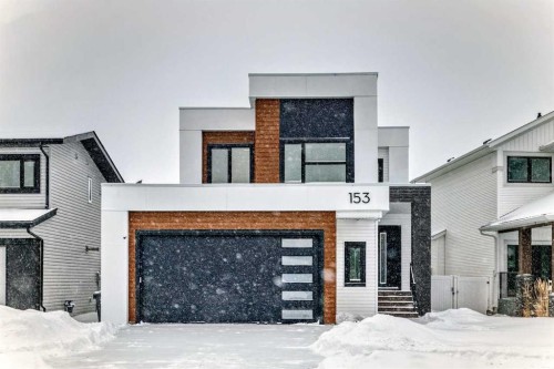 153 Emerald Drive, Red Deer, AB - Outdoor With Facade