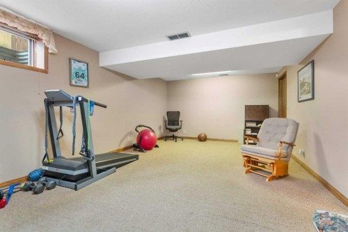 19 Mayberry Close, Red Deer, AB - Indoor Photo Showing Gym Room
