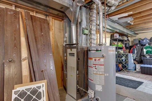 22 Greenham Drive, Red Deer, AB - Indoor Photo Showing Basement