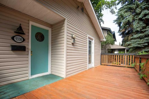 5330 42A Avenue, Red Deer, AB - Outdoor With Deck Patio Veranda With Exterior