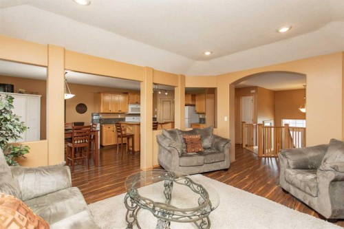 717 Lancaster Drive, Red Deer, AB - Indoor Photo Showing Living Room