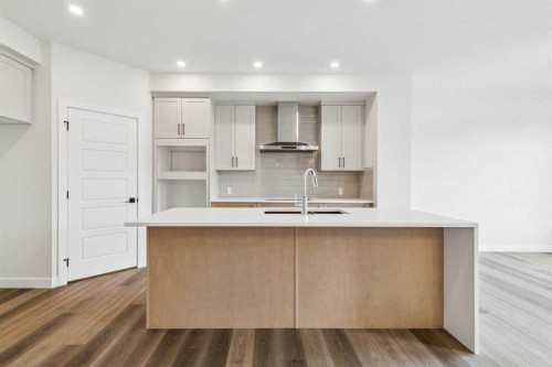 467 Buffaloberry Manor Se, Calgary, AB - Indoor Photo Showing Kitchen