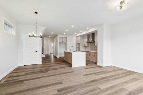 467 Buffaloberry Manor Se, Calgary, AB - Indoor Photo Showing Kitchen