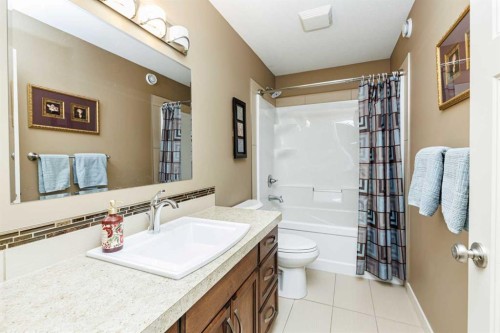 12 Edina Close, Lacombe, AB - Indoor Photo Showing Bathroom